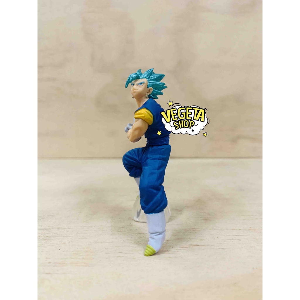 Mô hình Dragon Ball - Vegeto Vegito Blue Super Saiyan God - HG Gashapon - Chính hãng Bandai - Cao 7cm