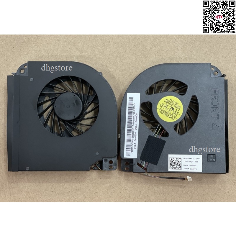 Fan quạt tản nhiệt CPU laptop Dell Precision M6600