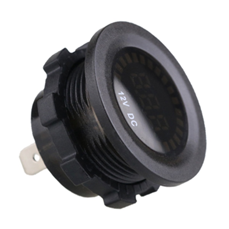 Vôn Kế Kỹ Thuật Số Màn Hình LED zzz 12V Chuyên Dụng Cho Xe Hơi / Xe Máy