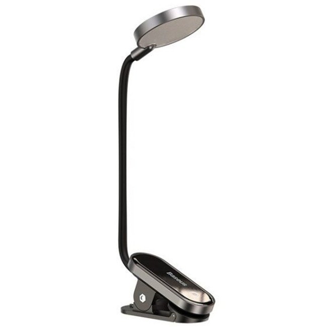 Đèn đọc sách mini, pin sạc tiện dụng Baseus Comfort Reading Mini Clip Lamp ( Dịu mắt, chân kẹp, 3 mức sáng, 350mAh