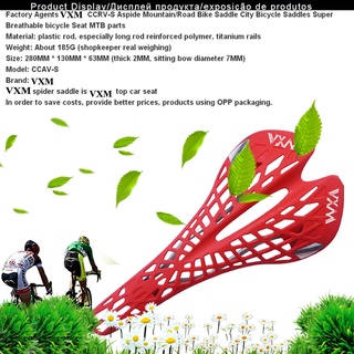 【New High Quality】Ultralight Plastic Bike Saddle Ergonomic Shock Absorption