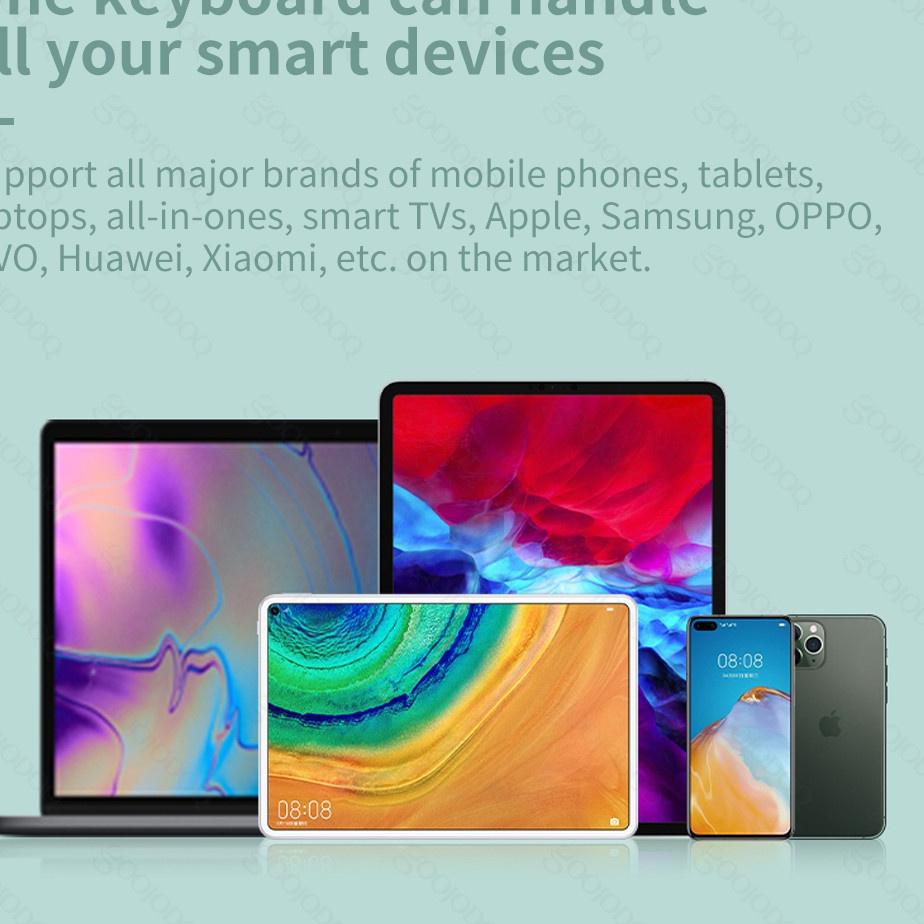 Bàn Phím Bluetooth Không Dây 10 inch Siêu Nhẹ Cho iPad Samsung Xiaomi iPhone Colorfu 485