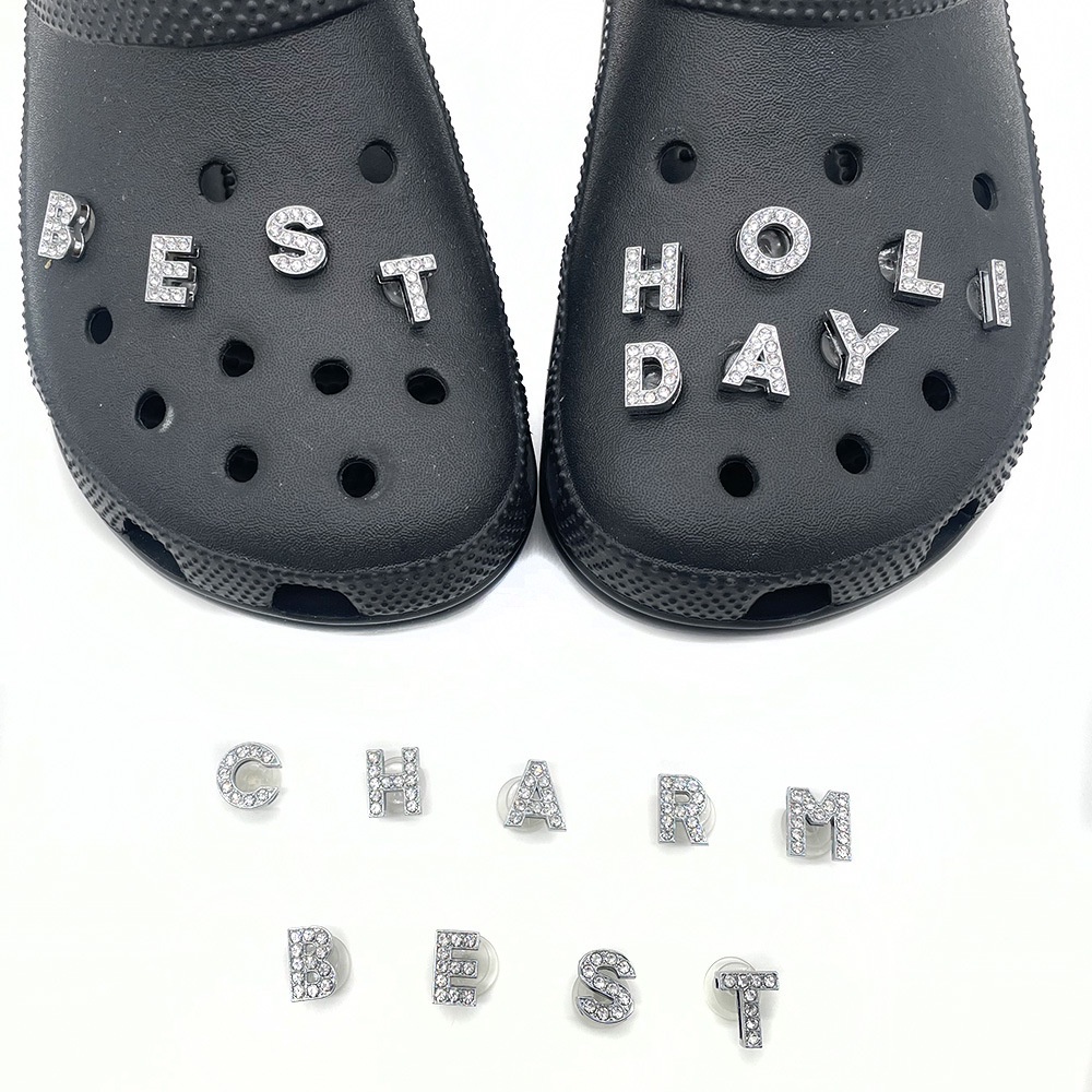 Crocs / jibbitz Bảng Chữ Cái Từ A-Z jibbitz Giày Charms