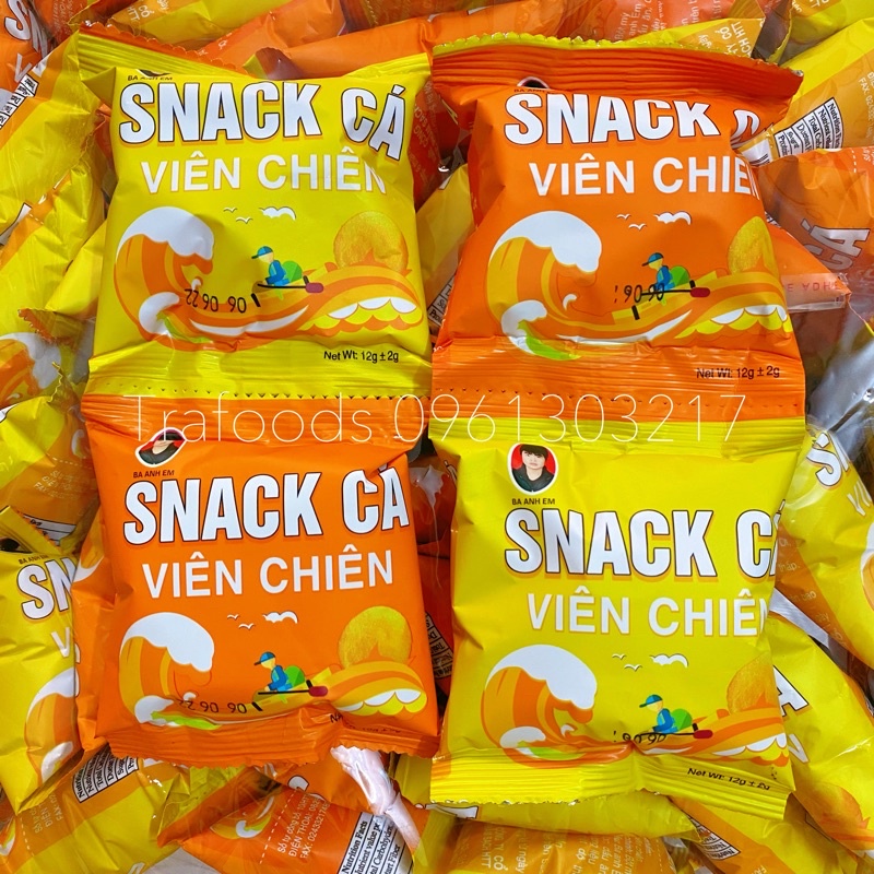Snack cá viên chiên bịch 60 gói