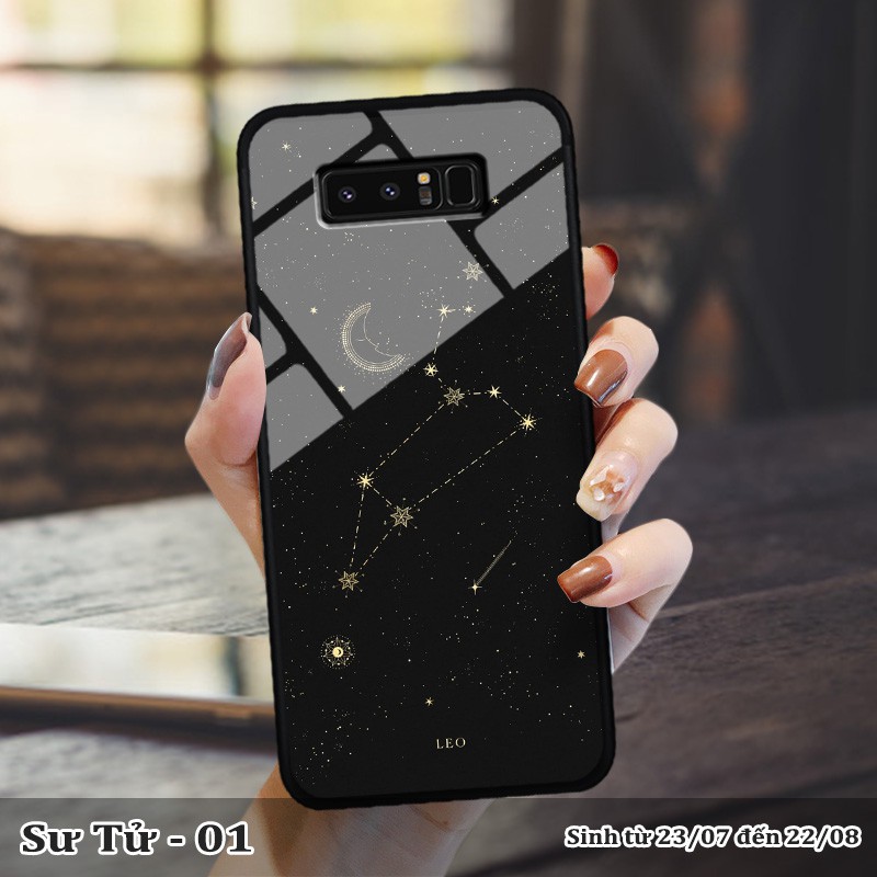 Ốp kính Samsung Note 8 in cung hoàng đạo | BigBuy360 - bigbuy360.vn