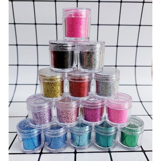Kim tuyến hũ trang trí Slime, đắp móng