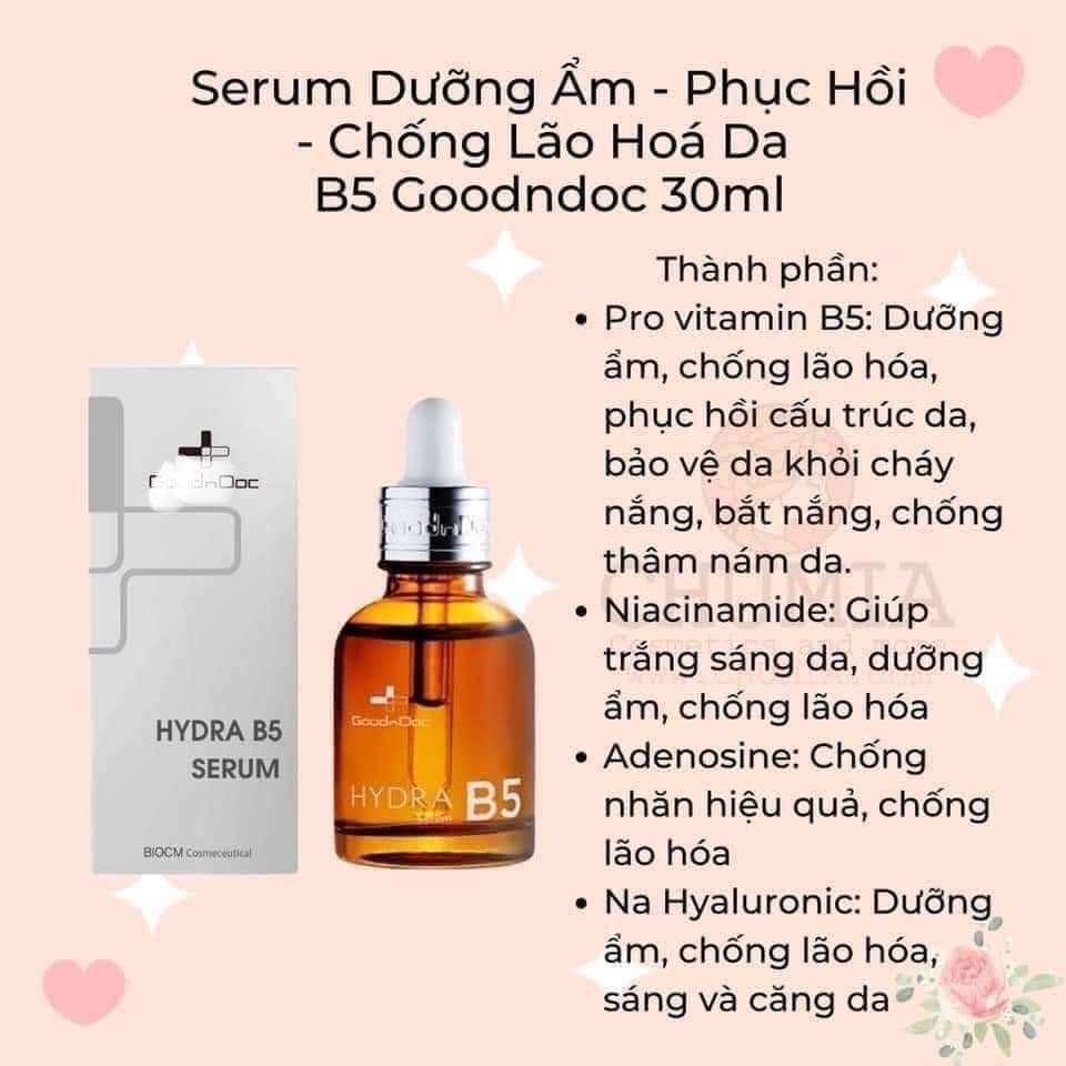 Serum dưỡng da GoodnDoc - 30ml