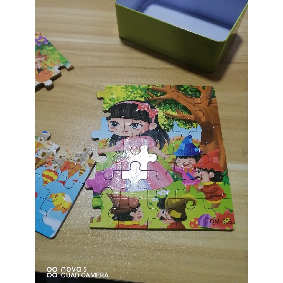 Tranh Ghép Xếp Hình 60 Miếng Dành Cho Bé, Phát Triển Tư Duy Trẻ Em Jigsaw Puzzle 60 Pcs