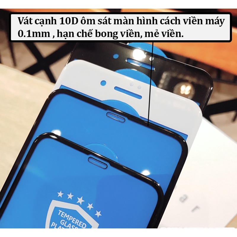 Kính cường lực iphone 10D Full màn 6/6s/6plus/6s plus/7/8/7plus/8plus/x/xs/xs max/11/12/13/pro/promax - ORIO