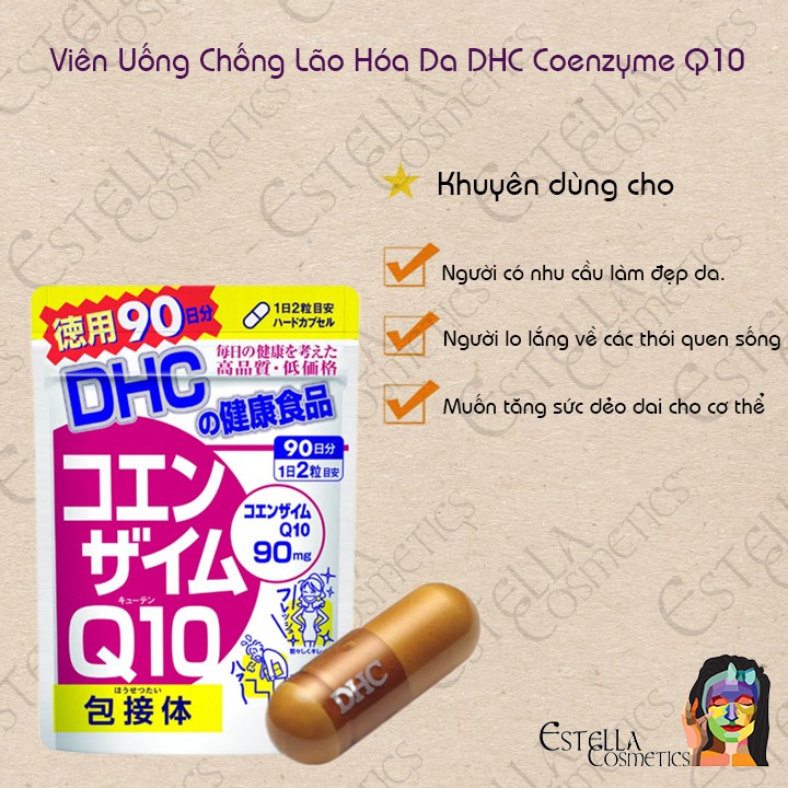 Viên Uống Chống Lão Hóa Da DHC Coenzyme Q10 (30 Ngày, 90 Ngày) | BigBuy360 - bigbuy360.vn
