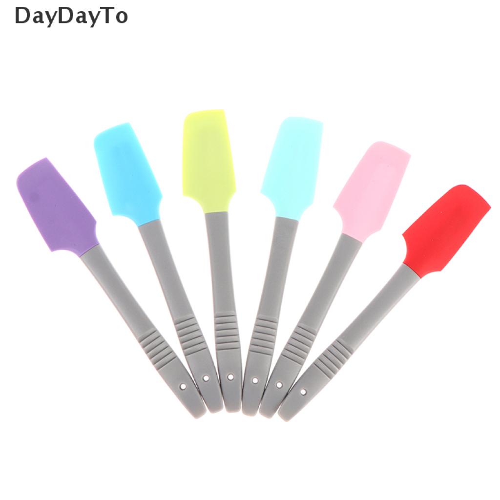 Muỗng Silicone Trộn Kem Làm Bánh DIY Tiện Dụng