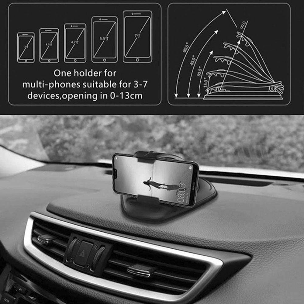 Giá Đỡ Điện Thoại / Thiết Bị Định Vị GPS Bằng Silicon Tùy Chỉnh Tiện Dụng Cho Xe Hơi