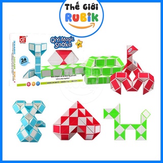 Rubik Rắn Magic Snake QiYi 24 / 36 / 48 / 72 Đoạn. Rubic Biến Thể | The Gioi Rubik