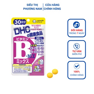 Viên uống Vitamin B Mix tổng hợp DHC Nhật Bản bổ sung 8 loại vitamin B thực phẩm chức năng gói 30 ngày