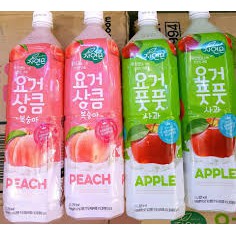 Nước Trái Cây Lợi Khuẩn Woongjin Hàn Quốc Vị Đào,Táo Chai 1500ML | BigBuy360 - bigbuy360.vn