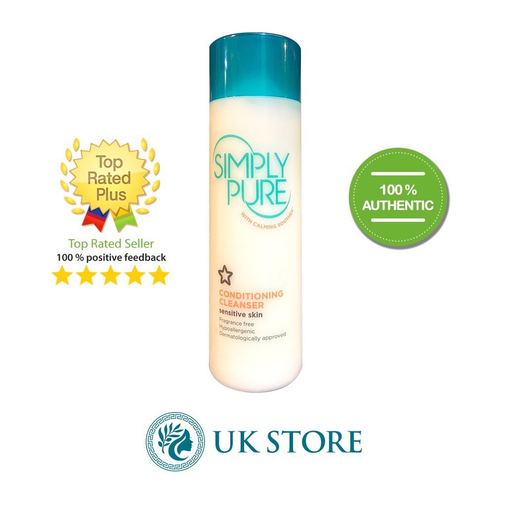 Sữa tẩy trang Simply Pure Calming Cleanser Superdrug 200ml