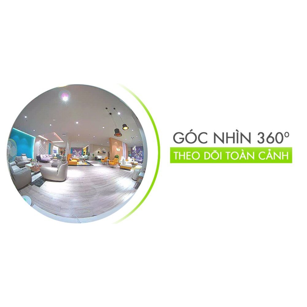 CAMERA BÓNG ĐÈN QUAY TOÀN CẢNH 360 ĐỘ 1.3MP | BigBuy360 - bigbuy360.vn