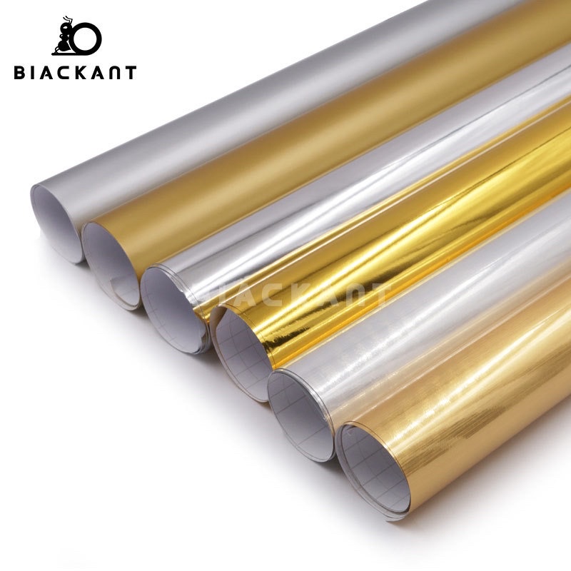 Decal Xi Bạc Bóng Gương / Xi Vàng Gương / Xi Bạc Nhôm Mờ
