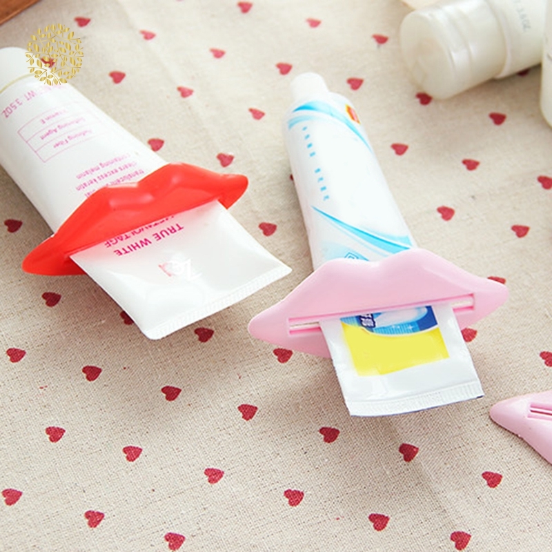 Dụng Cụ Nặn Kem Đánh Răng Thiết Kế Đôi Môi Ngộ Nghĩnh Tiện Dụng