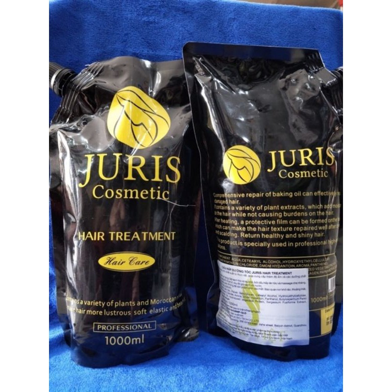 Dầu hấp, ủ dưỡng tóc Juris Hair Treatment phục hồi tóc nát 1000ml