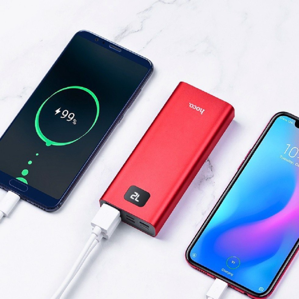 Sạc Dự Phòng ✔FREESHIP✔ Pin Sạc Dự Phòng Hoco J46- 10.000/20.000mAh Siêu Nhỏ Gọn - Chính Hãng BH 12 Tháng - VipStore89