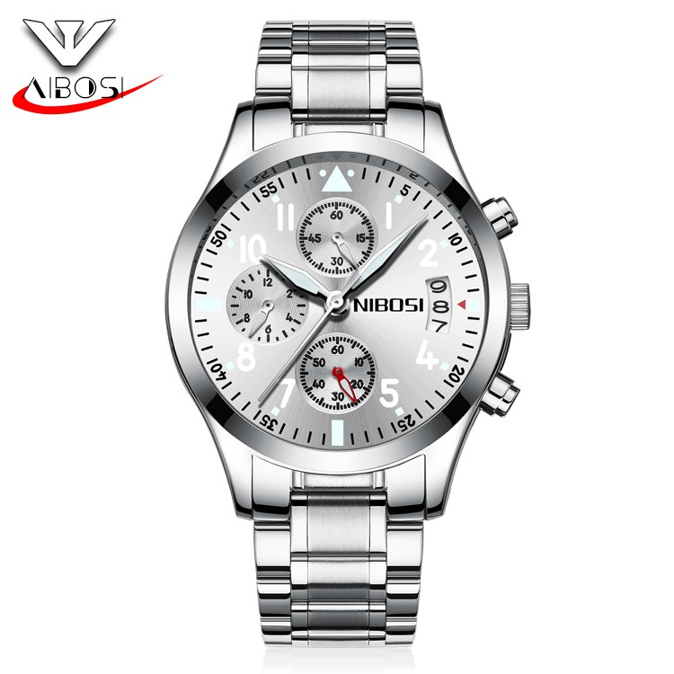 Đồng Hồ Nam NIBOSI 2303 Chính Hãng, Máy Citizent Nhật Bền Bỉ, Kính Tráng Sapphire Chống Xước - Hàng Fullbox | BigBuy360 - bigbuy360.vn