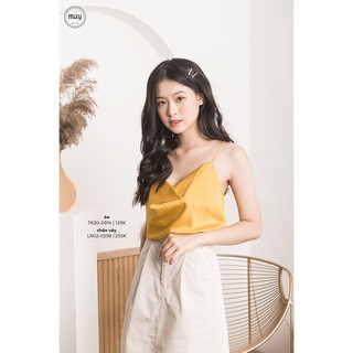 Áo hai dây cổ đổ