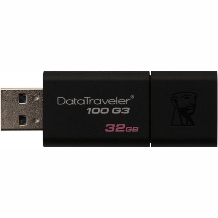 USB 3.0 Kingston 32GB – DataTraveler 100G3 – CHÍNH HÃNG – Bảo hành 5 năm