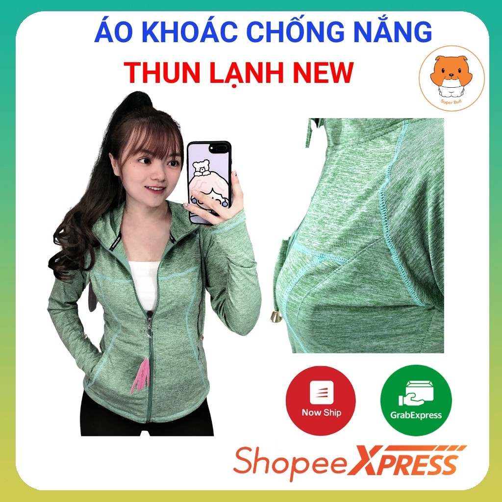 Áo khoác chống nắng Thun Lạnh thoáng mát - Super Bull