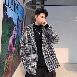 Áo vest len sọc caro cực đẹp-qb store
