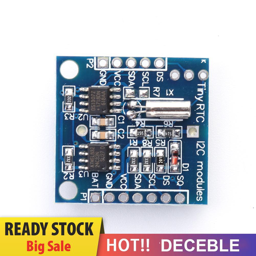 Deceble Tiny RTC I2C Modules 24C32 Memory DS1307 Real Time Clock RTC Module Board