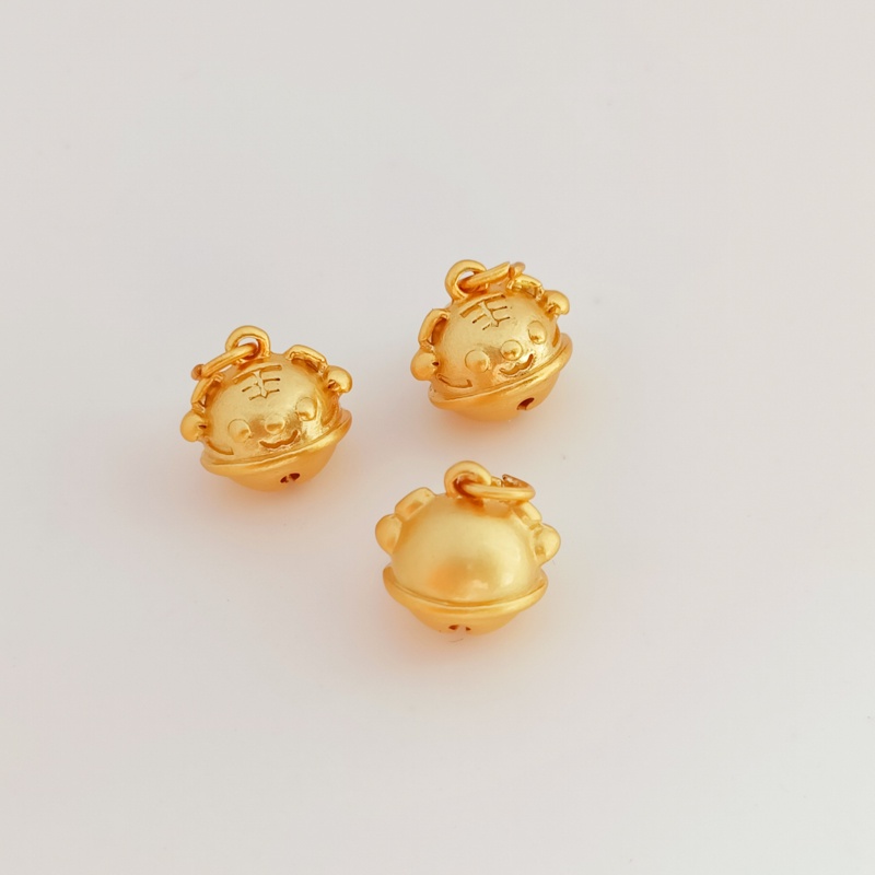 Mặt Dây Chuyền Hình Đầu Hổ Vàng 18K Nhiều Màu Sắc