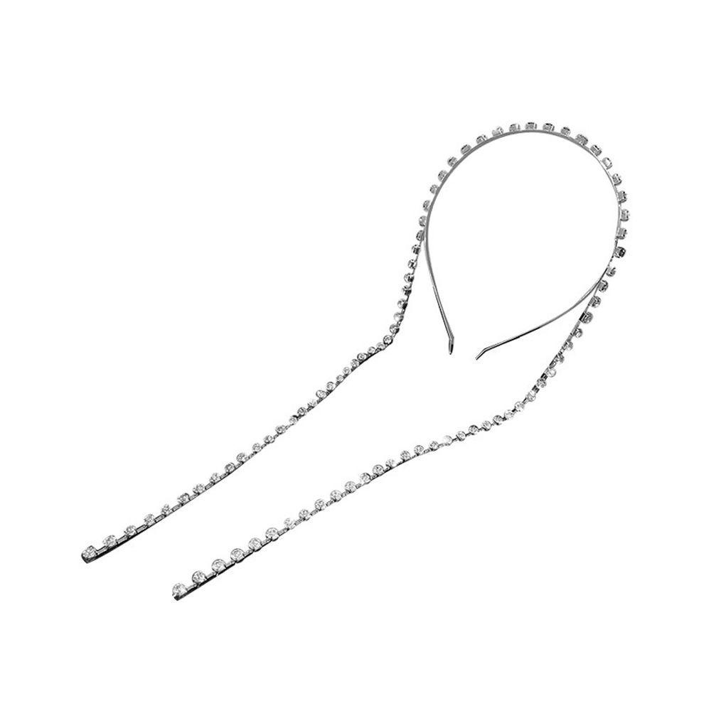 Băng Đô Cài Tóc Thiết Kế Đơn Giản Thời Trang Cho Đám Cưới|Kẹp Tóc Tua Rua Xinh Xắn Thời Trang