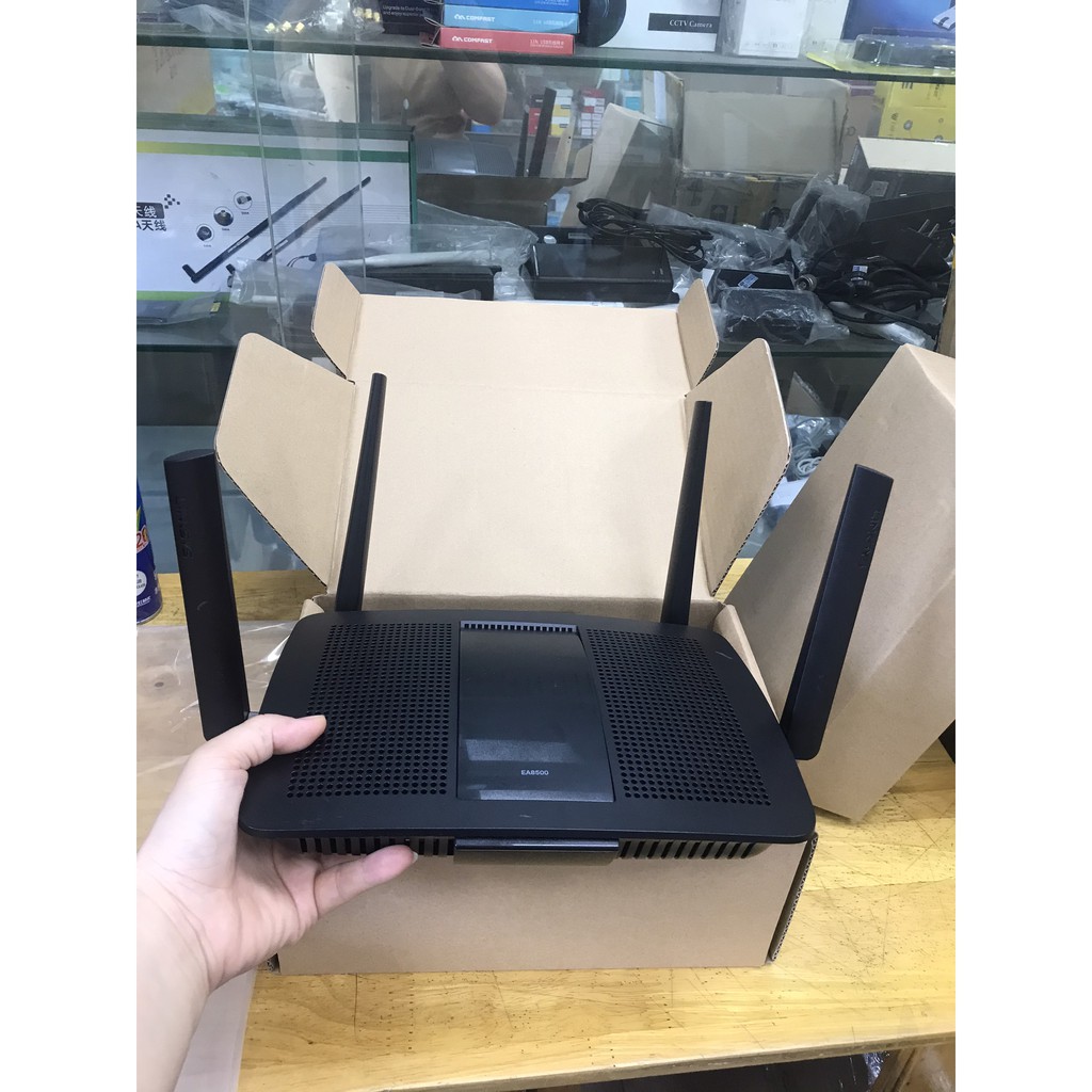 [Giao hàng 1h - Hà Nội] Bộ định tuyến Router wifi Linksys EA8500 hai chuẩn AC2600