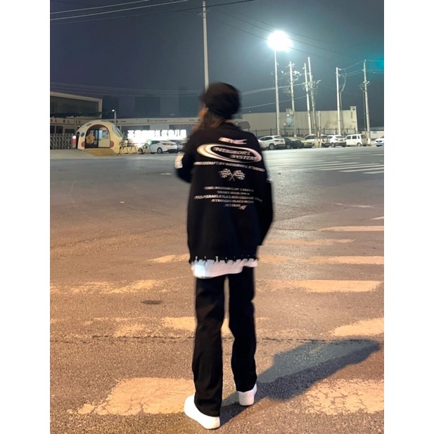 Áo Len Hoạ Tiết Racing