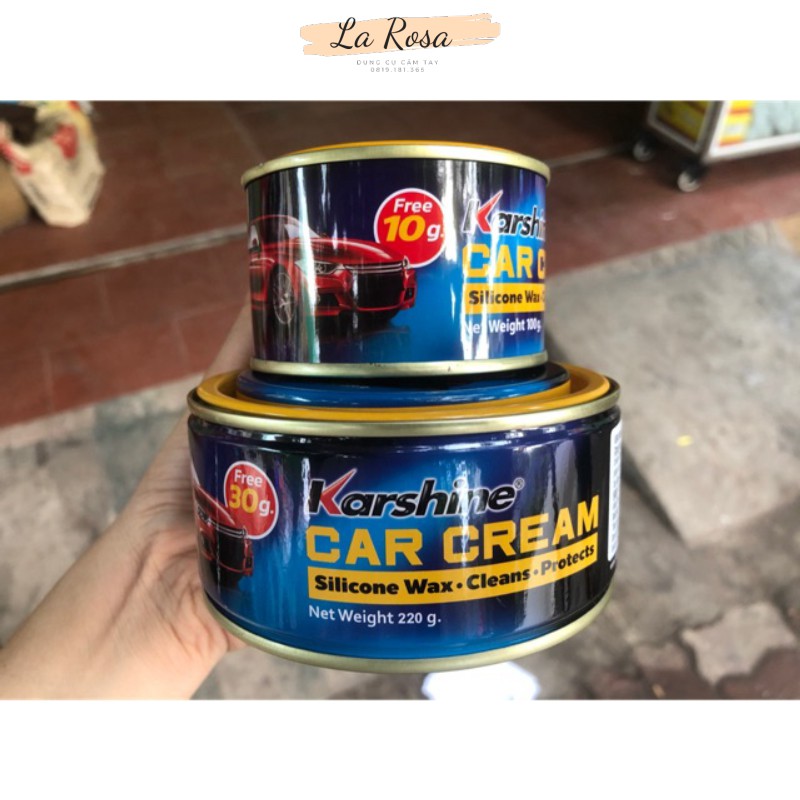 Kem đánh bóng xe, nhựa, kim loại, đá Karshine nhập khẩu Thái Lan