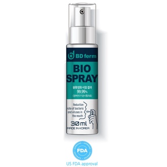 CHAI XỊT MŨI HỌNG SINH HỌC DIỆT KHUẨN BD FERM BIO SPRAY 30ML HÀN QUỐC