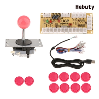 [Bảng USB Arcade Zero Delay + Cần điều khiển PC 5Pin + 10 nút nhấn DIY