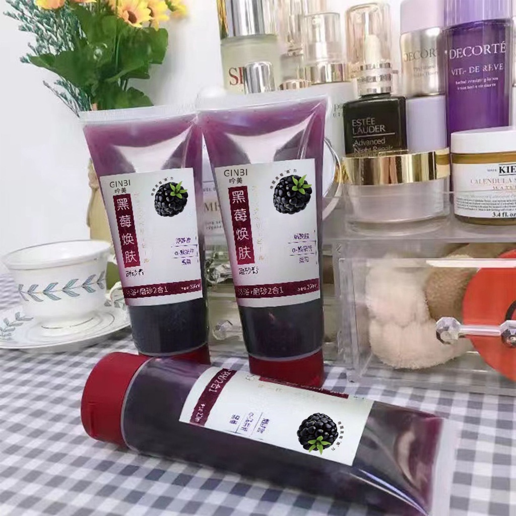 Tẩy Tế Bào Chết GINBI Hương Mâm Xôi 200ML