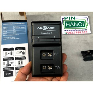 Bộ sạc 2 pin 9V ANSMANN POWERLINE 2 AN2405N 5107043