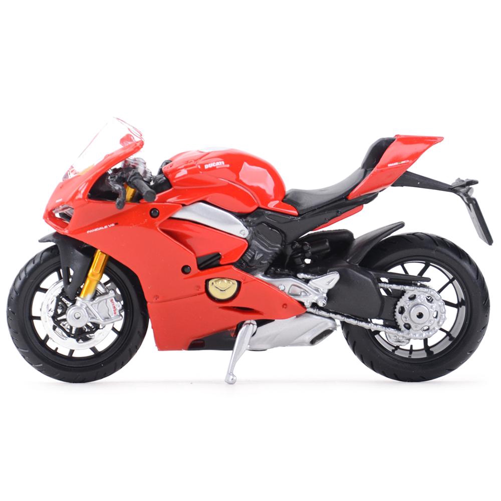 Mô Hình Xe Mô Tô Ducati Panigale V4 Tĩnh Tỉ Lệ 1/18 Bburago