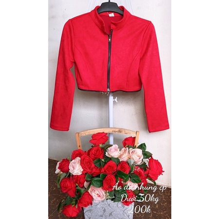 Áo mangto- croptop dạ nhung- đẹp độc lạ