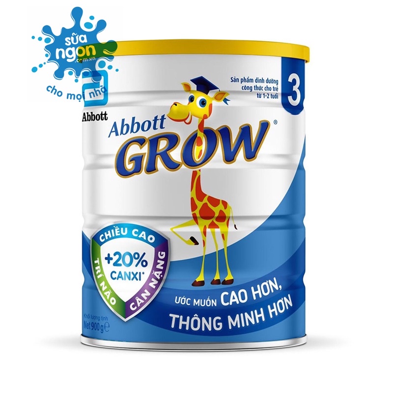 Sữa bột Abbott Grow 3 (900g)
