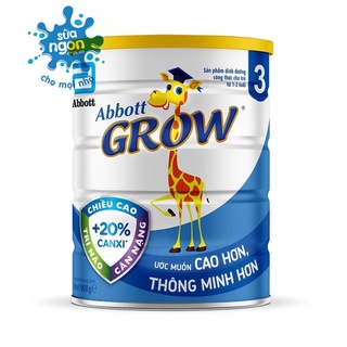 Sữa bột Abbott Grow 3