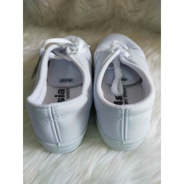 Giày Asia - Si Nữ Trắng