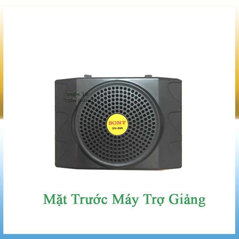 MÁY TRỢ GIẢNG SONYY SN898 chuyên nghiệp, mic và loa trợ giảng tiện lợi cho giáo viên,hướng dẫn viên