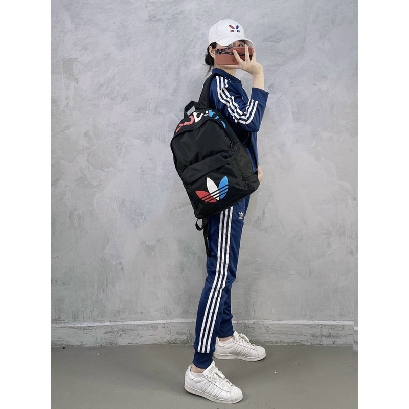 ⚡️Balo Adidas,Balo thời trang,học sinh B184 Originals Backpack Black FL9627 Full Tag Code