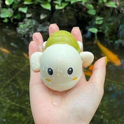 Rùa Bơi Vặn Cót Đồ Chơi Nhà Tắm Dưới Nước Thả Bồn Tắm Cho Bé Thích Thú Vận Động Vui Chơi Giải Trí