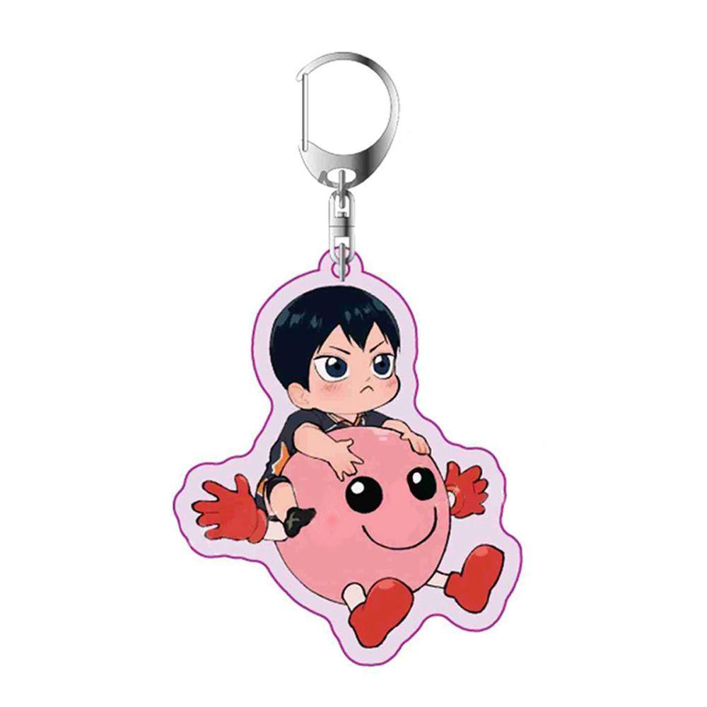 LANFY Móc Khóa Hình Nhân Vật Anime Haikyuu Dễ Thương