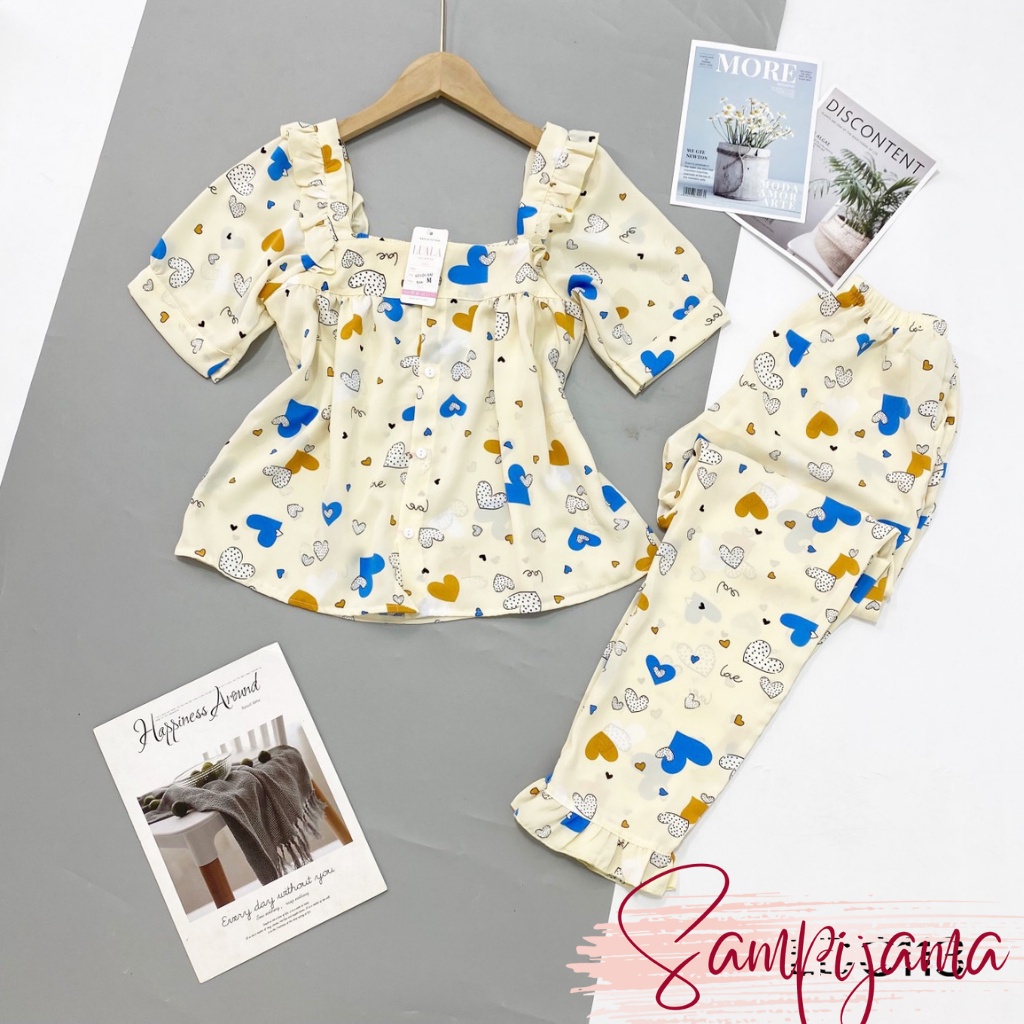 ⚡BÁN LỖ XIN ĐÁNH GIÁ 5 SAO⚡ Đồ ngủ nữ pijama, bộ mặc nhà, chất liệu lụa latin, mềm mịn, thấm mồ hôi, Sam pijama